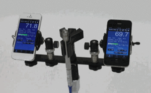 Testing sound level measuring apps